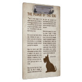 The Power of the Dog Poem - Rudyard Kipling  Klembord (Rechts)