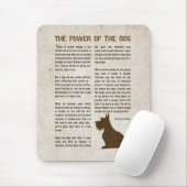 The Power of the Dog Poem - Rudyard Kipling  Muismat (Met muis)