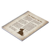 The Power of the Dog Poem - Rudyard Kipling  Notitieboek (Linkerzijde)