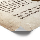 The Power of the Dog Poem - Rudyard Kipling Poster (Hoek)