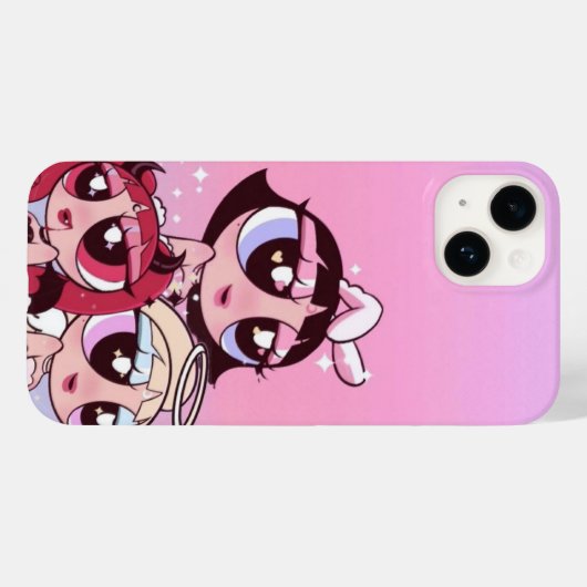 THE POWERPUFF GIRL PHONE CASE (Achterkant (horizontaal))
