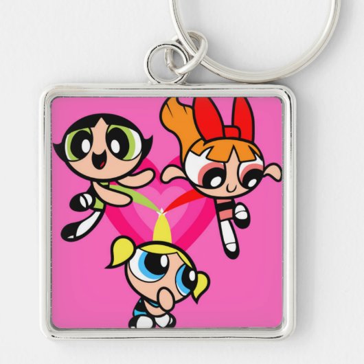 The powerpuff girls keychains sleutelhanger (Voorkant)
