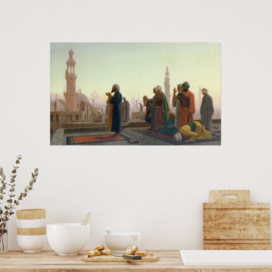 The Prayer, 1865 Poster (Keuken)