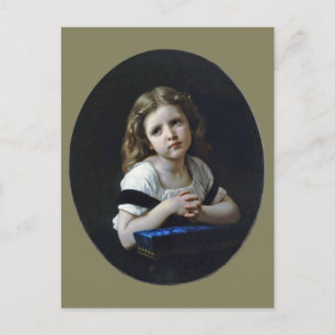The Prayer, Bouguereau Briefkaart