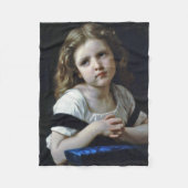 The Prayer, Bouguereau Fleece Deken (Voorkant)