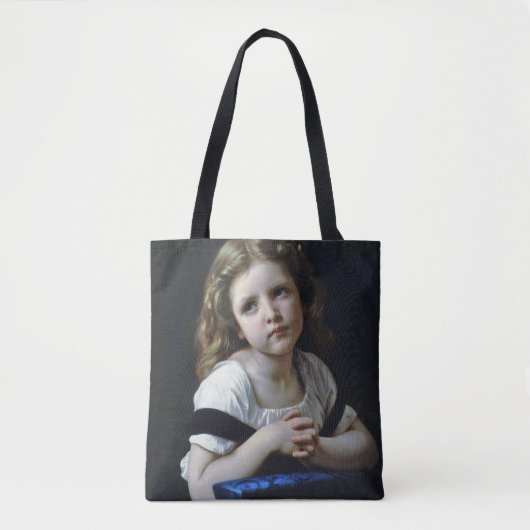 The Prayer, Bouguereau Tote Bag (Voorkant)