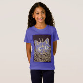 The Precious: Een kat in gotische stijl T-shirt (Voorkant volledig)