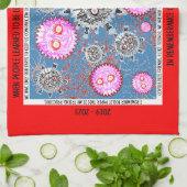 The Precious herinnert zich COVID Theedoek (Gevouwen)