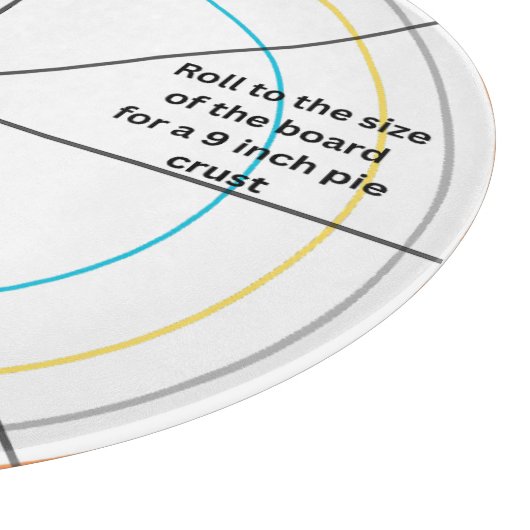 The Precision Pie & Pizza Round Serving Guide Snijplank (Hoek)