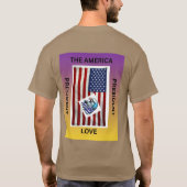 THE PRESIDENT DAY OF THE AMERICA, T-SHIRT (Achterkant)