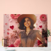 The Pretty Cowgirl on a Wall Acrylic Sign Acryl Bord (Huwelijk)