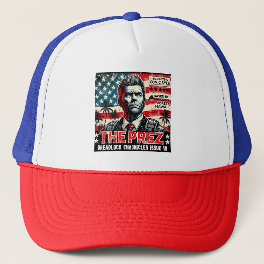 THE PREZ - DREADLOCK CHRONICLES NUMMER 19 TRUCKER PET (Voorkant)