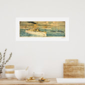 The Pride of Pacific in San Francisco Harbour, mei Poster (Keuken)