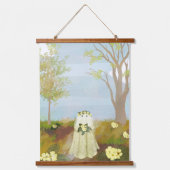 The Primrose Bride Hangend Wandkleed (Voorkant)