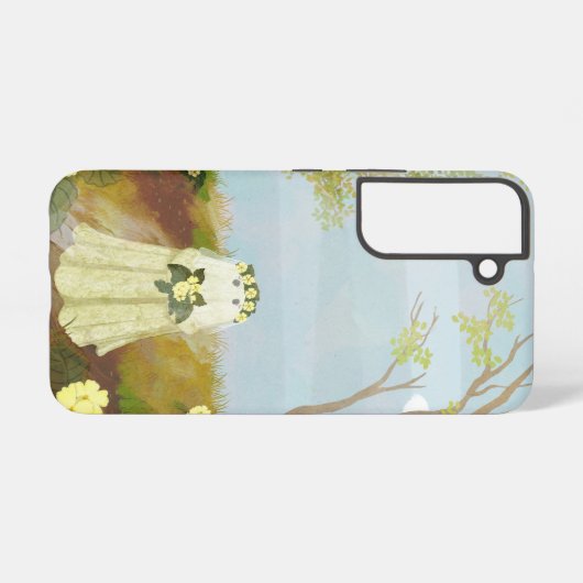 The Primrose Bride Samsung Galaxy Hoesje (Achterkant horizontaal)