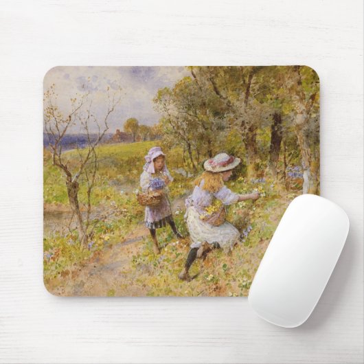 The Primrose Gatherers Muismat (Met muis)