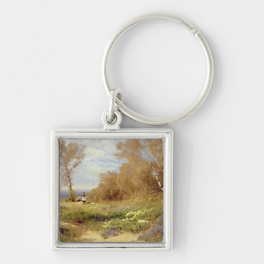 The Primrose Gatherers Sleutelhanger (Voorkant)