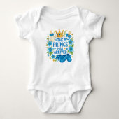 The Prince Has Arrived,Royal Baby Boy Bodysuit (Voorkant)