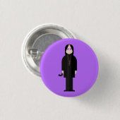 The Prince of Darkness – Rock Legend Button (Voorkant /achterkant)