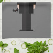 The Prince of Darkness – Rock Legend Kitchen Towel Theedoek (Gevouwen)