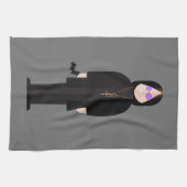 The Prince of Darkness – Rock Legend Kitchen Towel Theedoek (Horizontaal)