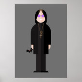 The Prince of Darkness – Rock Legend Poster (2) (Voorkant)