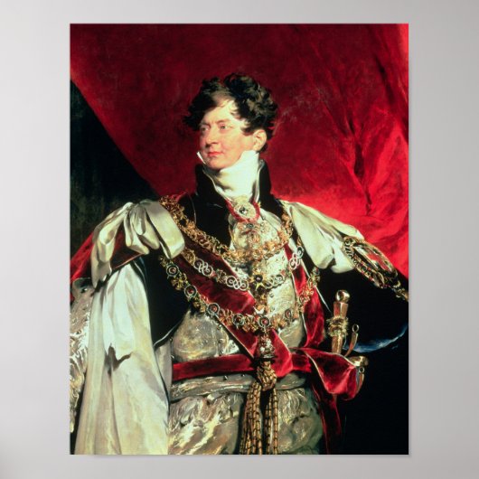 The Prince Regent, later George IV 2 Poster (Voorkant)