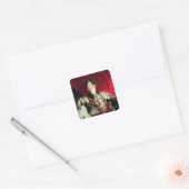 The Prince Regent, later George IV 2 Vierkante Sticker (Envelop)