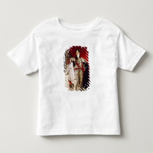The Prince Regent, later George IV Kinder Shirts (Voorkant)