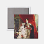 The Prince Regent, later George IV Magneet (Voorkant / Achterkant)
