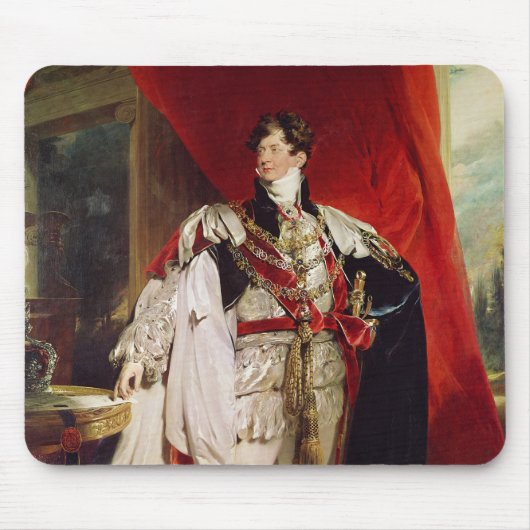The Prince Regent, later George IV Muismat (Voorkant)