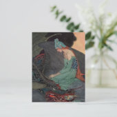 "The Princess and The Dragon" van Elenore Abbott Briefkaart (Staand voorkant)