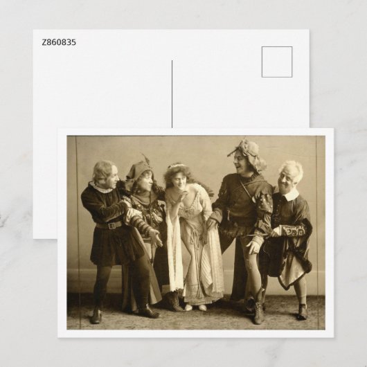 The Princess Chic, 1902,  Briefkaart (Voorkant / Achterkant)