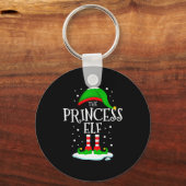 The Princess Elf Christmas Family Matching Xmas Wo Sleutelhanger (Voorkant)