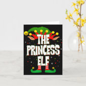 The Princess Elf Christmas  Kaart (Gele Bloem)