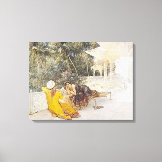 The Princess of Bengal, c.1889 Canvas Afdruk (Voorkant)