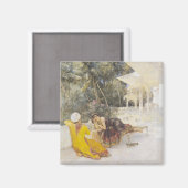 The Princess of Bengal, c.1889 Magneet (Voorkant / Achterkant)