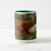 The Princess Out of School by Edward Robert Hughes Mok (Midden)