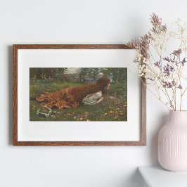 The Princess Out of School door Edward Robert Hugh Foto Afdruk