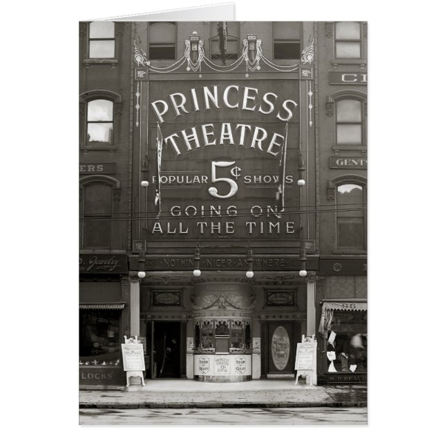The Princess Theater, 1910 (Voorkant)