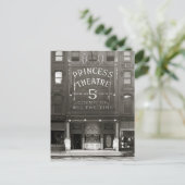 The Princess Theater, 1910 Briefkaart (Staand voorkant)