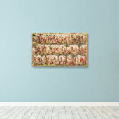 The Principal Peoples of the Americas, c.1798-99 Canvas Afdruk (Insitu (Houten vloer))