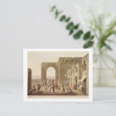 The Principal Street in Bethlehem, uit 'Uitzichten Briefkaart (Staand voorkant)