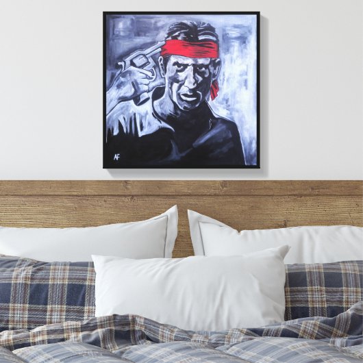 The Prisoner Painting by Alfred Fox Canvas Afdruk (Insitu (Slaapkamer))