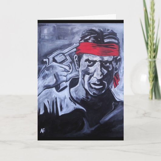 The Prisoner Painting by Alfred Fox Kaart (Voorkant)