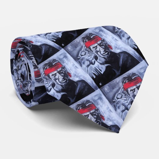 The Prisoner Painting by Alfred Fox Stropdas (Opgerold)