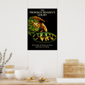 The Proboscis Monkey’s Court Art Poster (Keuken)
