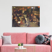 The Prodigal Son in a Foreign Land, 1880 Canvas Afdruk (Insitu (Woonkamer))