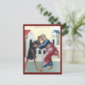 The Prodigal Son prayer card Feestdagenkaart (Staand voorkant)