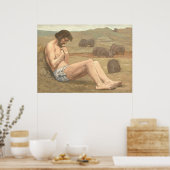 The Prodigal Son - Puvis de Chavanness Fine Art Poster (Keuken)